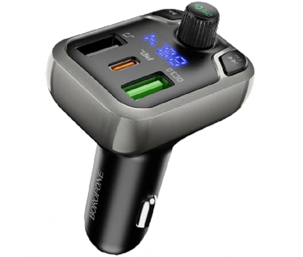 51W4CMG6KXL._UF1000,1000_QL80_ Borofone In-Car Wireless Audio FM Transmitter - Image 1