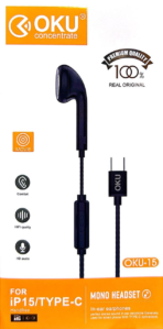 OKU-15 Mono Headset Type-C