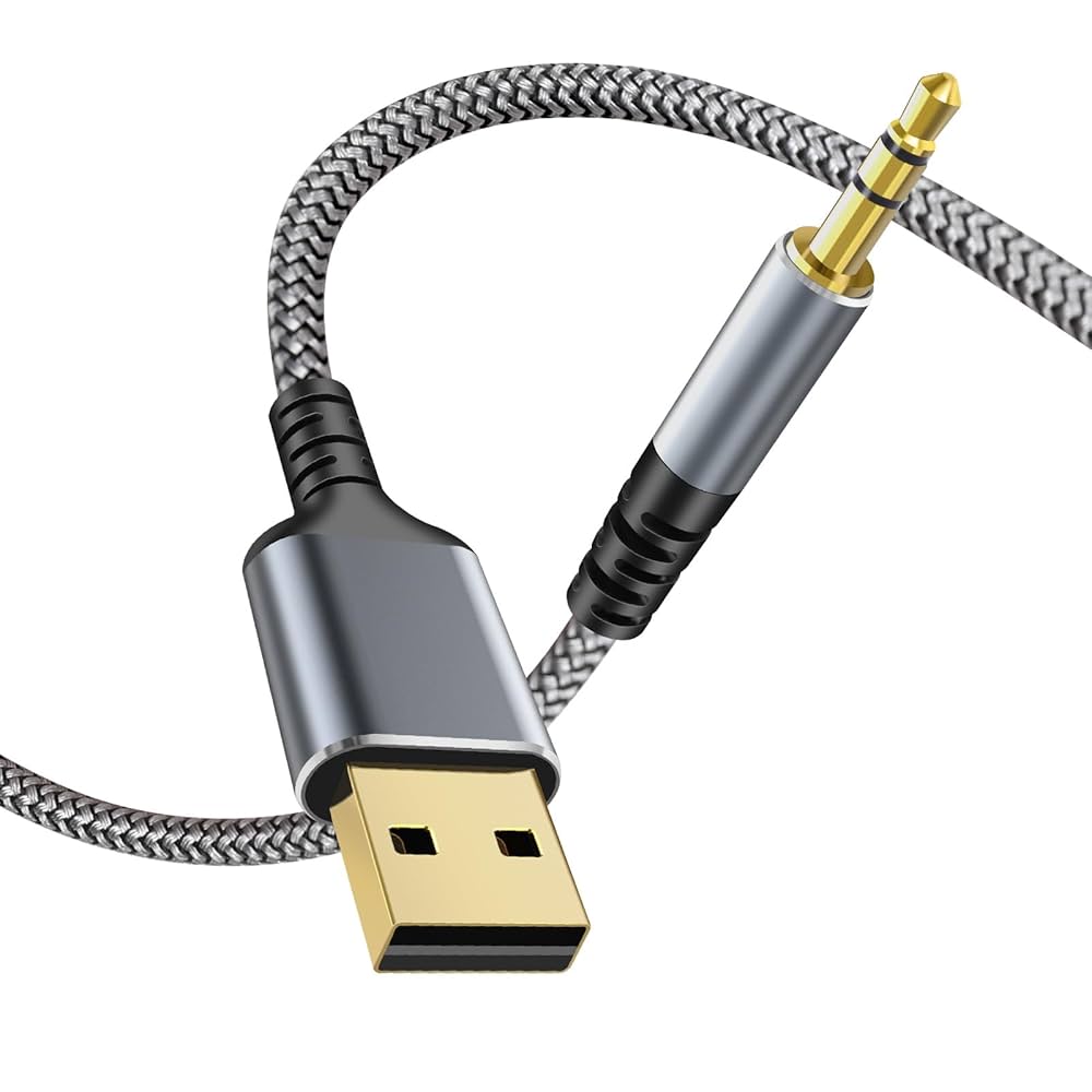 61SVsqlgJDL._UF1000,1000_QL80_ Te-Dos USB-C to 3.5mm Male Adapter - Image 1