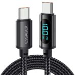 Essager 5A 100W USB-C to USB-C Cable - Image 2