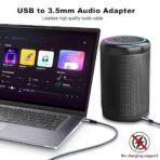 Te-Dos USB-C to 3.5mm Male Adapter - Image 2