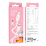 Borofone Crystal & Colourful Silicon Cable