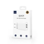 WiWU Quick Double USB-A Fast Charger